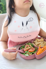 Vaisselle bébé bleue Mamishark 