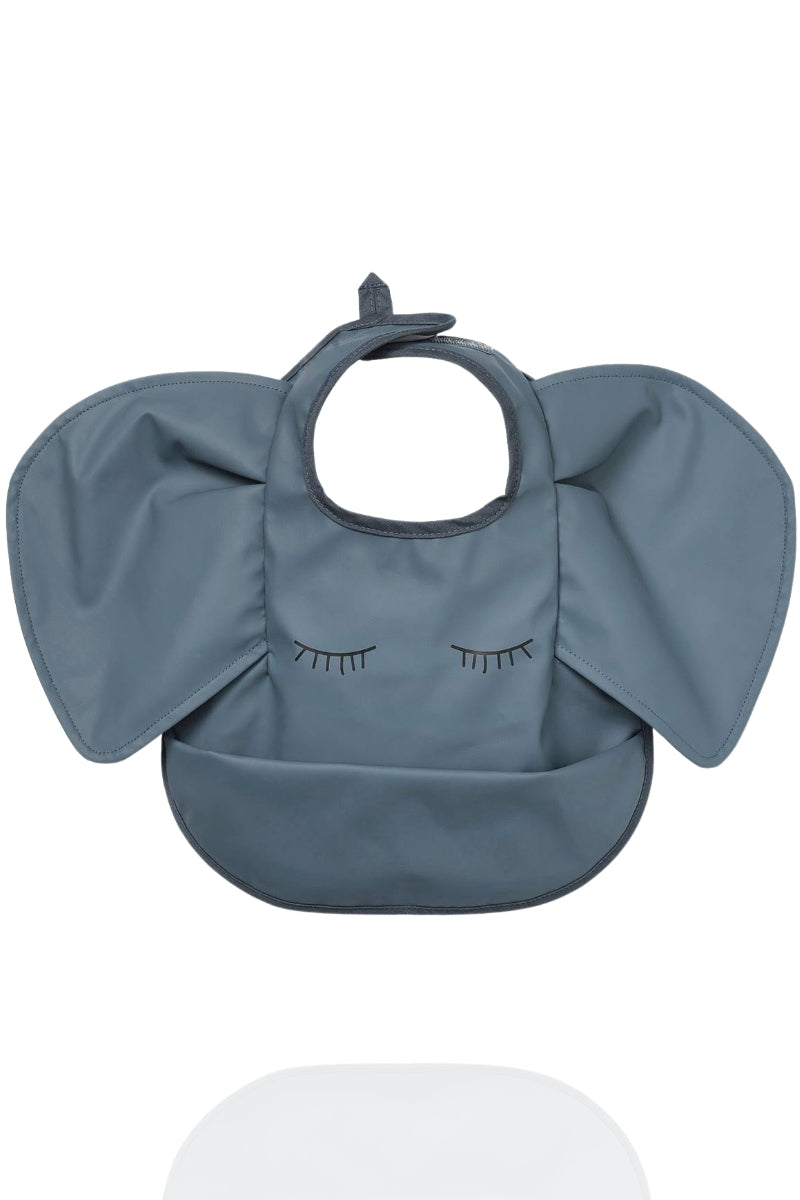 Bavoir imperméable pour bébé Mamishark Elephant 