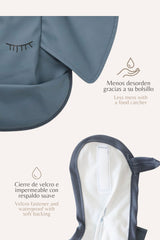 Bavoir imperméable pour bébé Mamishark Elephant 