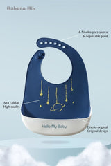 Vaisselle bébé bleue Mamishark 